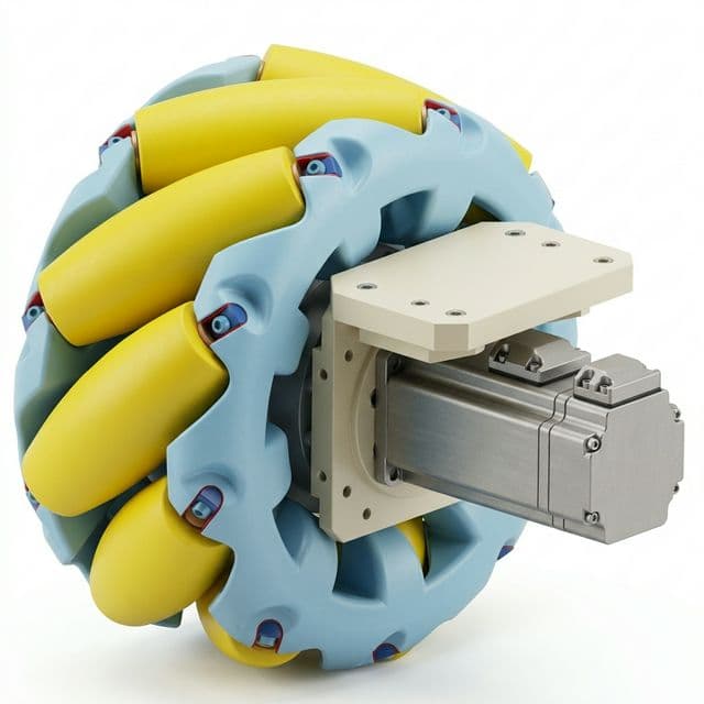 310mm Mecanum Wheel Forklift Checker and Report